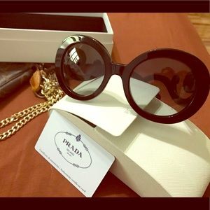 Prada Black Baroque sunglasses